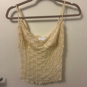 Textured cami top